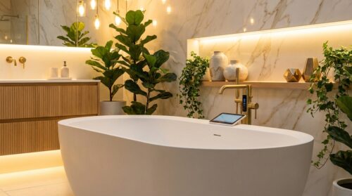 scopri le grandi tendenze di decorazione per il bagno nel 2026, con idee innovative e stili moderni per trasformare il tuo spazio in un'oasi di comfort e design.