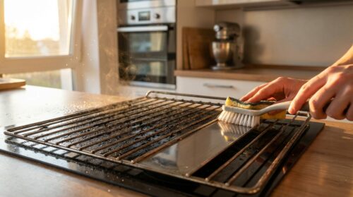 scopri il metodo infallibile e senza sforzo per pulire le griglie del forno annerite, che ti farà amare di nuovo la pulizia della tua cucina.